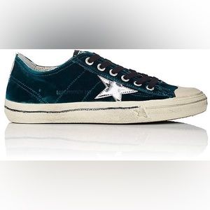 GGDB blue velvet vstar2 sneakers